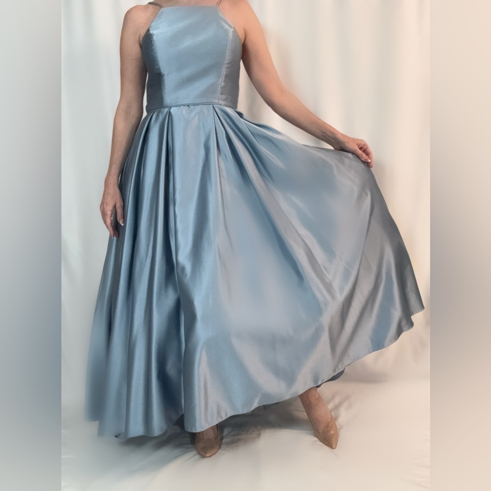 Adam Light Blue Maxi Dress - Picture 3 of 5